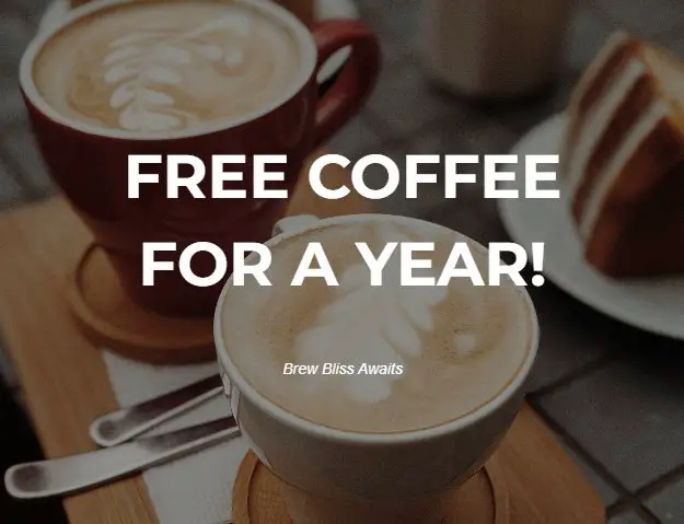 42 Days Coffee Free Coffee For A Year Giveaway