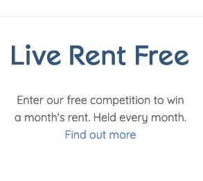 $800 Rental Cash Giveaway