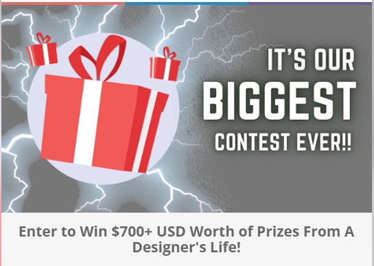 A Designer's Life Sweepstakes –  Win A $700 Prize Pack