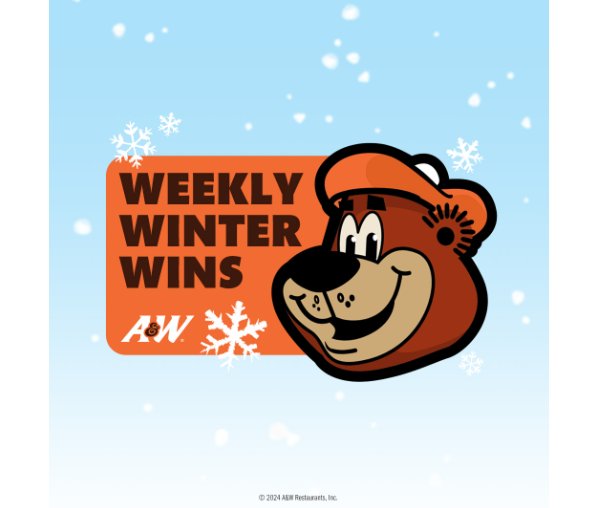 A&W Restaurants Weekly Winter Wins Sweepstakes - Win Official Merch & More