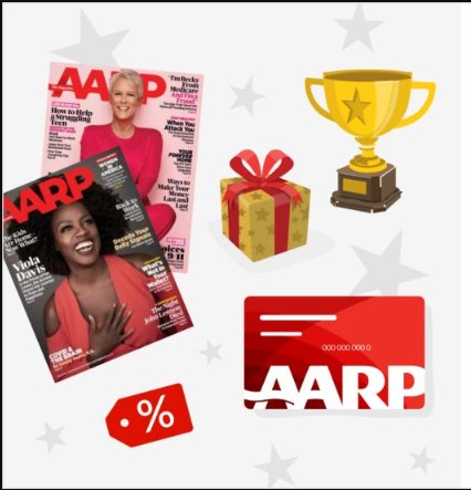 AARP Rewards AMC Theatres Game Sweepstakes – Win A $10 AMC Gift Card (125 Winners)