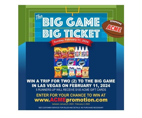 Win Super Bowl Tickets 2023 Sweepstakes