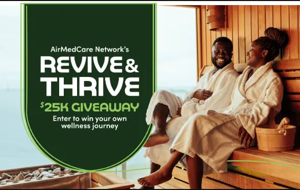 AirMedCare Network’s Revive & Thrive $25K Giveaway – Win $25,000