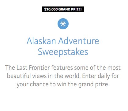 Alaska Adventure Sweepstakes