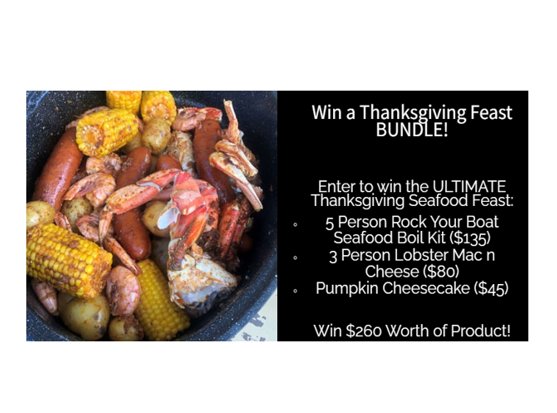 Alaskan Seafood Guys Ultimate Thanksgiving Seafood Feast Giveaway - Win A $260 ULTIMATE Thanksgiving Seafood Feast