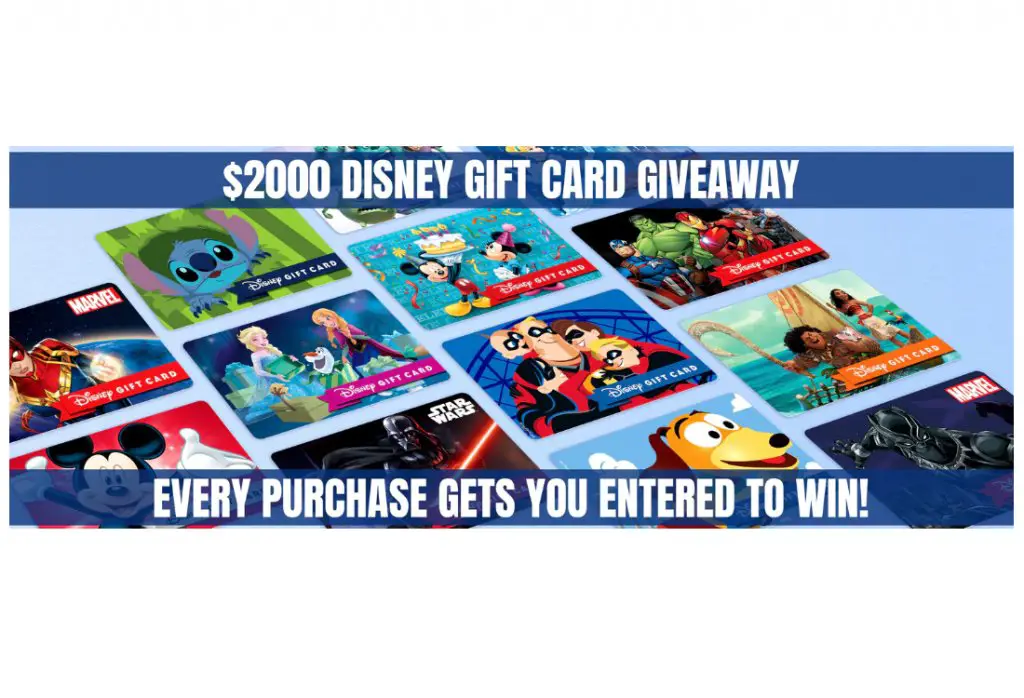 Ambrie Giveaway - Win A $2000 Disney Gift Card