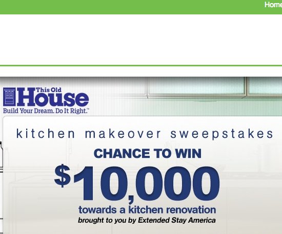 America's Kitchen Makeover Sweepstakes