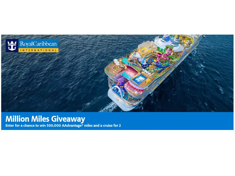 American Airlines Cruises Million Miles Giveaway - Win A Cruise For 2 & More