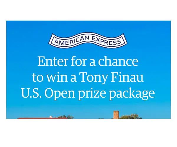 American Express Travel Related Services Company US Open Golf Sweepstakes - Win Golf Gear & More (5 Winners)