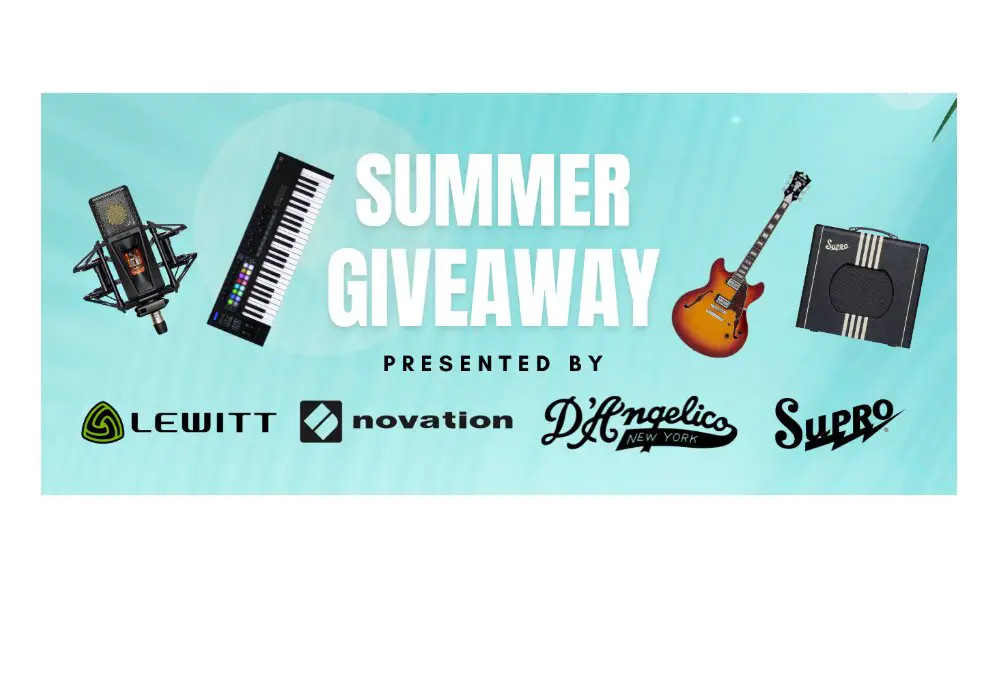 American Songwriter Summer Giveaway - Win A Midi Keyboard, Electric Guitar & More