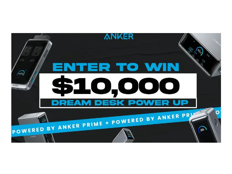 Anker Prime 10K Giveaway - Win An Office Makeover Worth $10,000