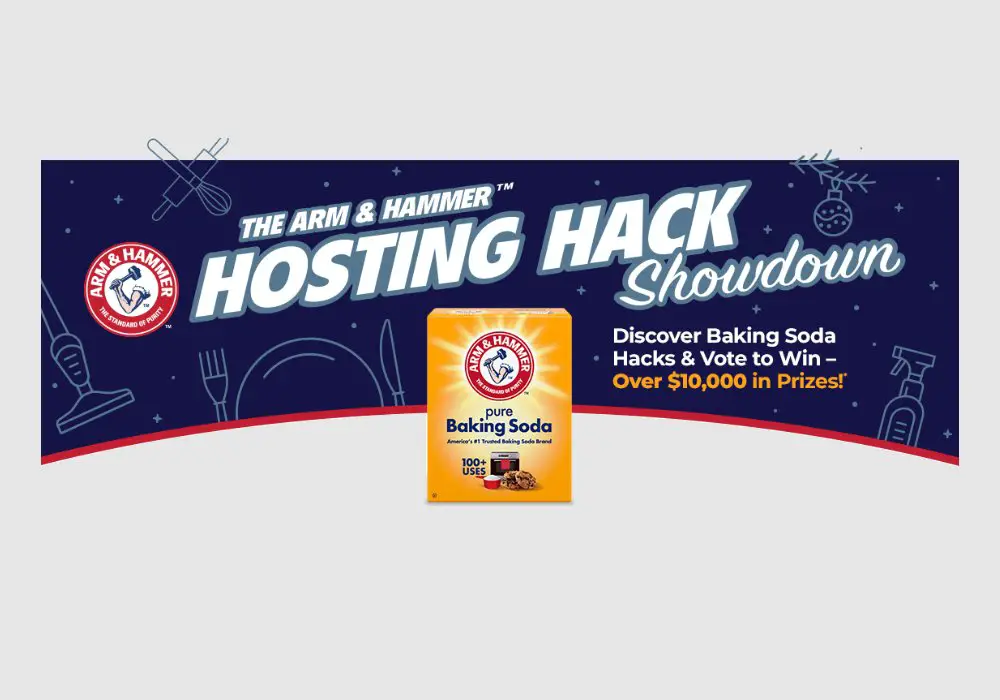 Arm & Hammer Hosting Hacks Showdown - Win $1,000 (13 Winners)