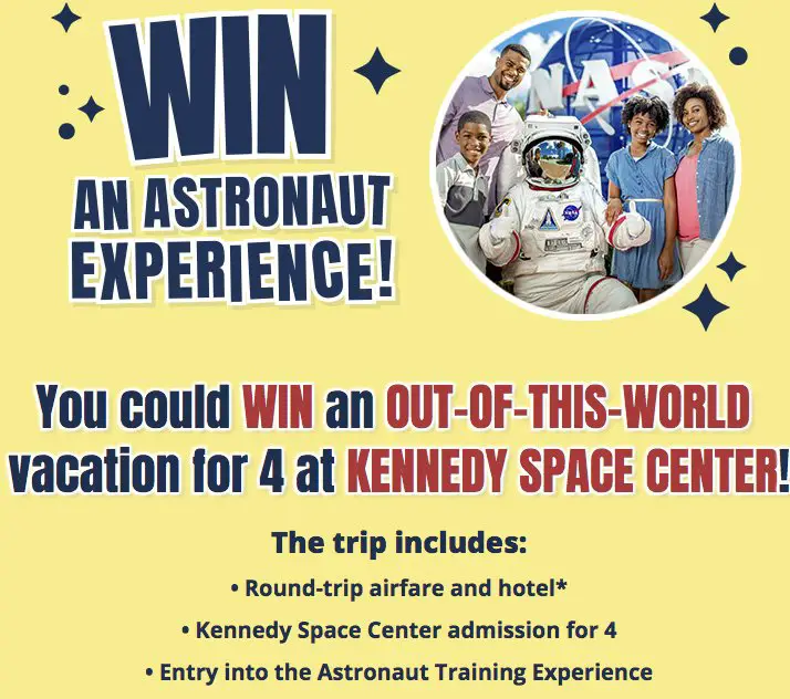 Astronaut Experience Sweepstakes