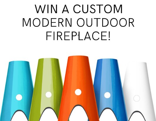 Atomic Ranch Modfire Outdoor Fireplace Giveaway - Win A $4,150 Modfire Outdoor Fireplace