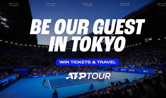 ATP Tokyo Trip Sweepstakes – Win A Trip For 2 To The 2024 Kinoshita Group Japan Open Tennis Championships In Tokyo