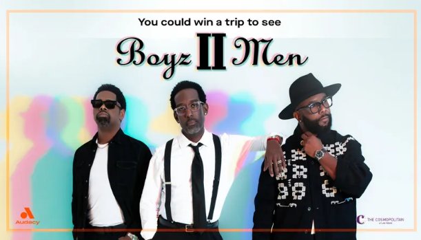 Audacy Boyz II Men Flyaway National Contest – Win A Trip To See Boys II Men Live In Las Vegas