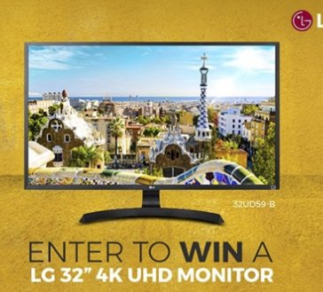 August LG Monitor Giveaway