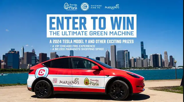 Avofire Sweepstakes – Win A 2024 Model Y Tesla & More (3 Winners)