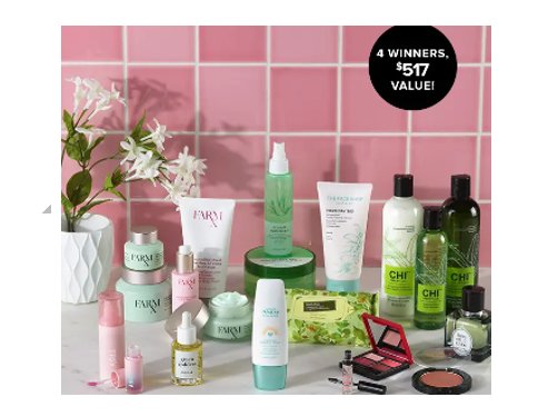 Avon Summer Beauty Oasis Sweepstakes - Win $517 Worth Of Avon Beauty Products {4 Winners}