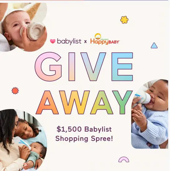 Babylist $1,500 Sweepstakes – Enter For A Chance To Win $1,500 Babylist Shopping Spree