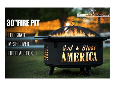 Backyard Expressions Firepit Sweepstakes - Win A $150 Fire Pit {3 Winners}