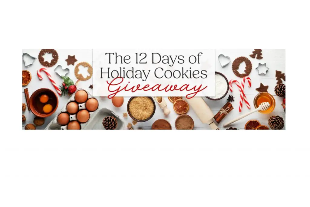 Bake From Scratch 12 Days Of Holiday Cookies Giveaway - Win Baking Products & More