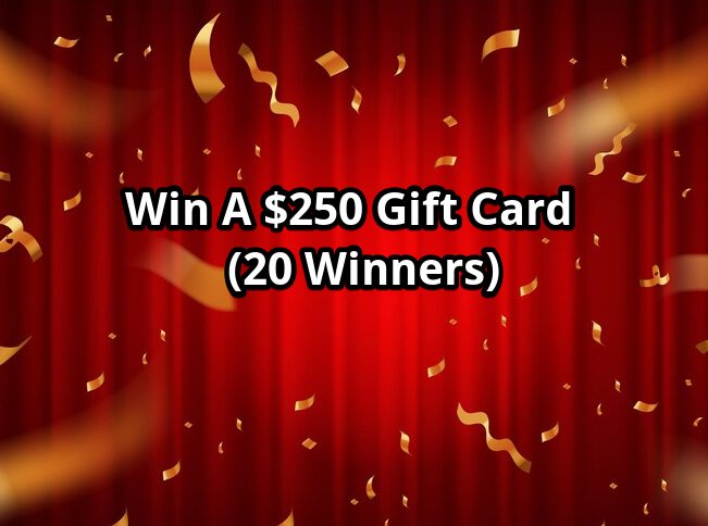 Barefoot Summer Sweepstakes - $250 Gift Card, 20 Winners