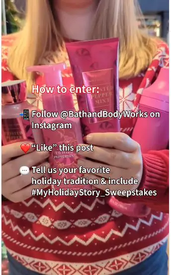 Bath And Body Works My Holiday Story Sweepstakes Win 1 Of 10 500   Bath And Body Works My Holiday Story Sweepstakes Win 1 Of 10 500 Bath And Body Works Gift Cards 60074 