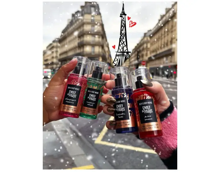 Bath & Body Works X Emily In Paris Sweepstakes - Win A Show Inspired Fragrance Set (100 Winners)