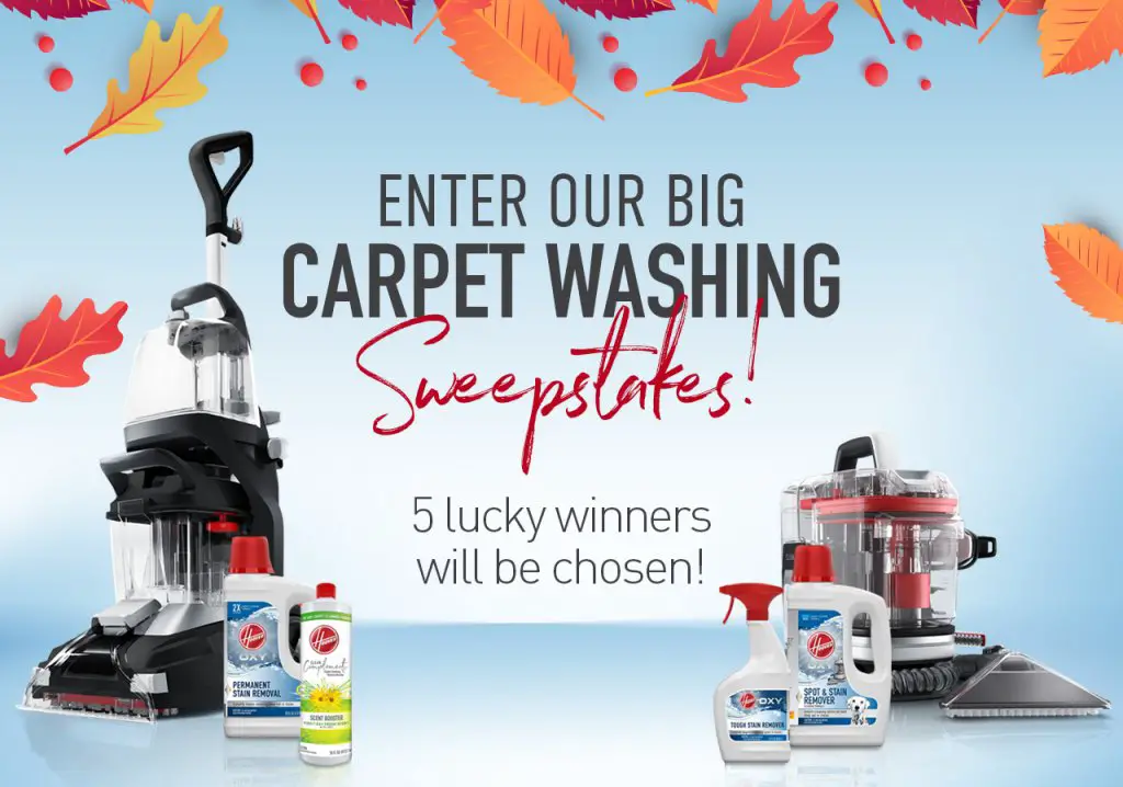 Be One Of 5 Lucky Winners In The Hoover Fall Bundle Sweepstakes