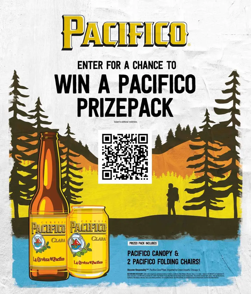 Be One Of The 10 Lucky Winners In The Pacifico Fall Adventure Sweepstakes 2022