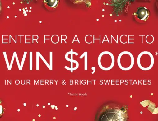 Beachwood Place Merry and Bright Sweepstakes