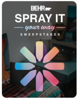 Behr Spray It Your Way - Win $10,000!