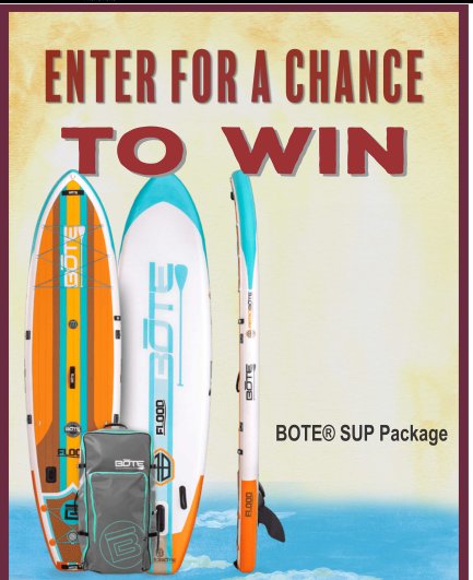 Big Sky Summer Stand Up Paddle Board Sweepstakes – Win A Bote Stand - Up Paddleboard