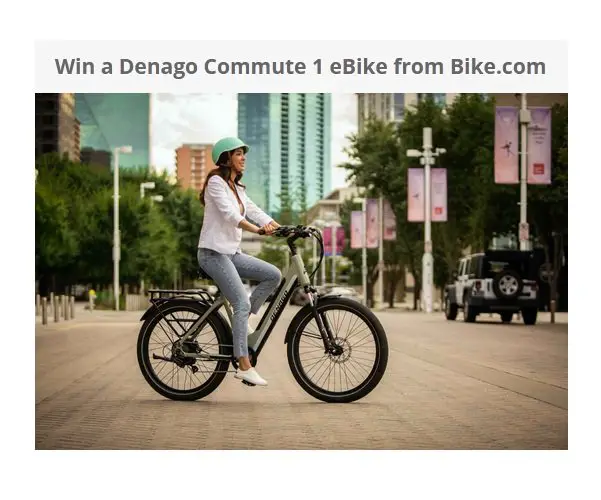 Bike.com eBike Giveaway - Win a Denago eBike