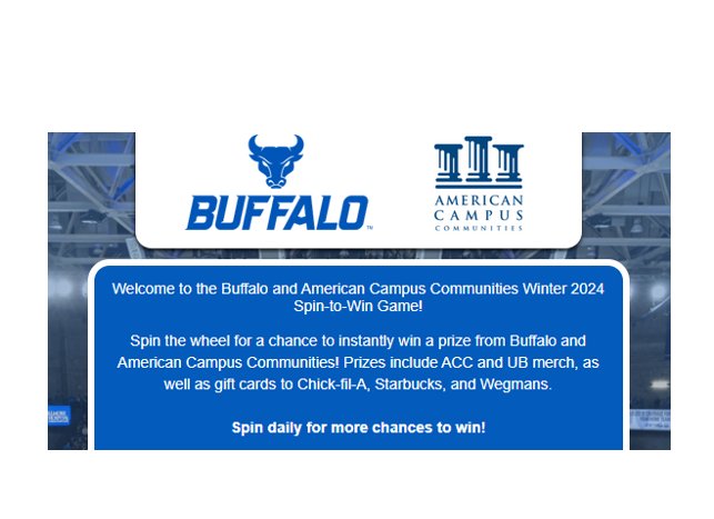 Bills Sports Winter Spin-To-Win Game – Win Gift Cards, Water Bottle, Mugs & More (73 Winners)