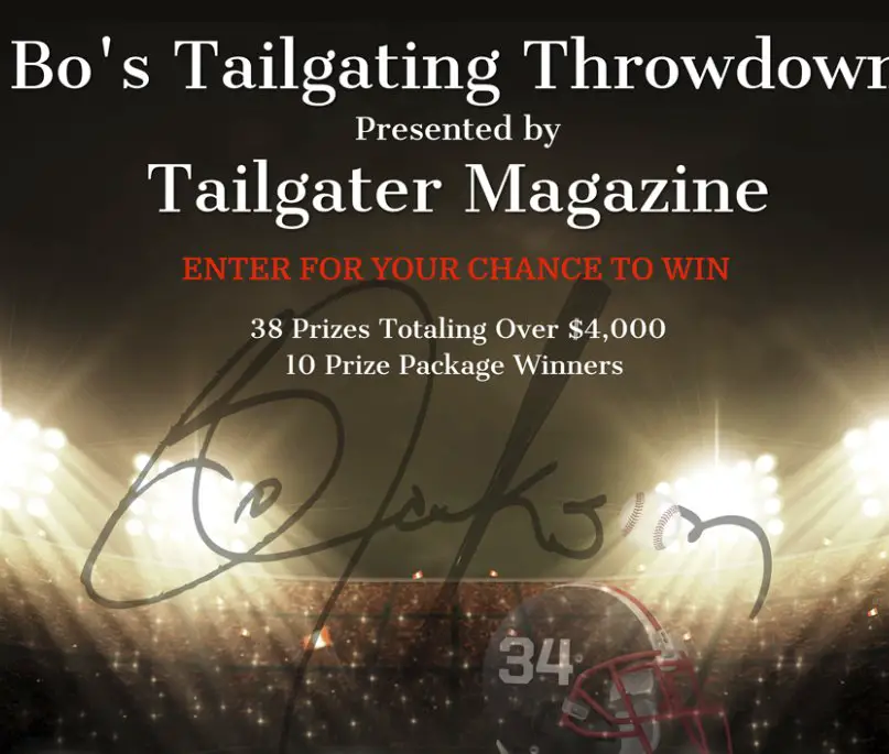 Bo Jackson Tailgating Throwdown Sweepstakes