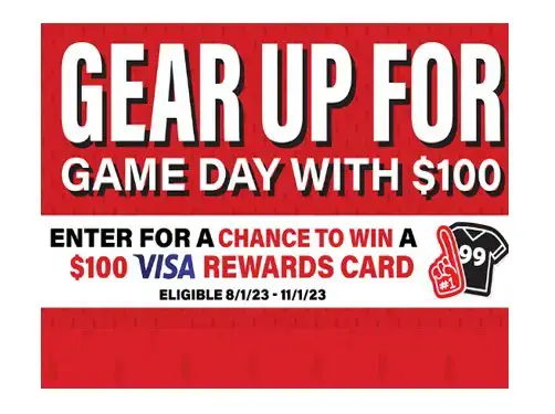 Win NFL Game Tickets and a $2000 NFL Shop Gift Card