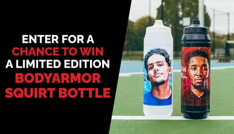 Bodyarmor Donovan Mitchell Squirt Bottle Sweepstakes - Win A Custom Trae Young Squirt Bottle