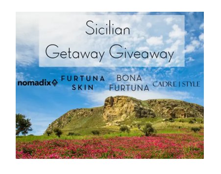 Bona Furtuna Sicilian Getaway Giveaway - Win An Exclusive Sicilian Getaway For 2