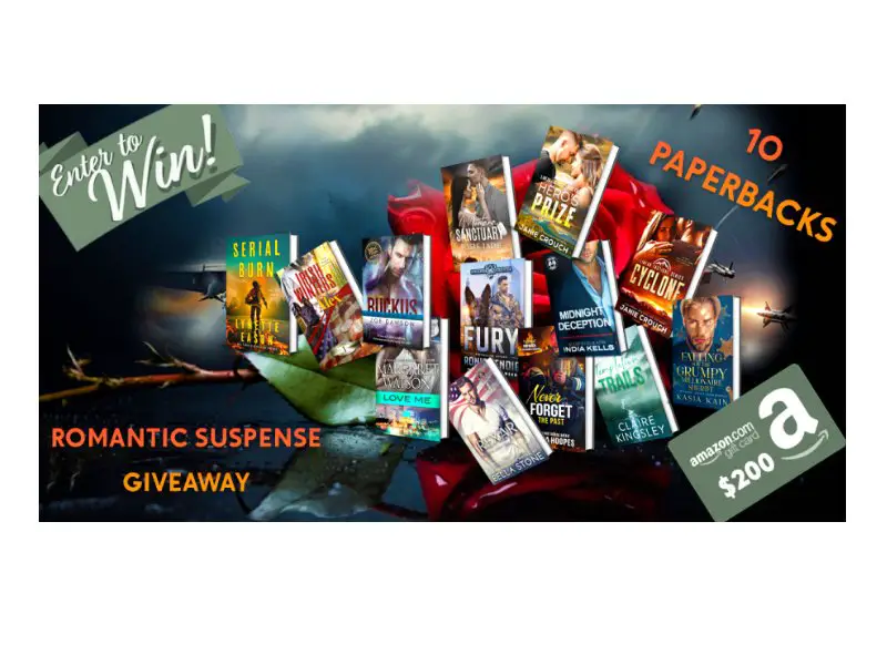 Book Throne Romantic Suspense Giveaway - Win 10 Books & A $200 Amazon Gift Card