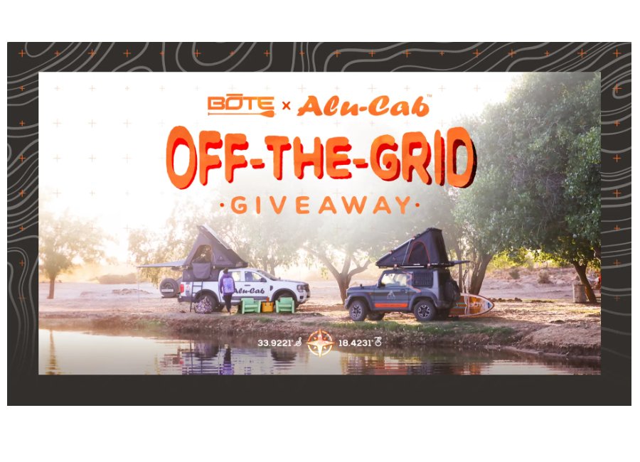 BOTE X Alu-Cab Off-the-Grid Giveaway - Win An Inflatable Paddleboard & More