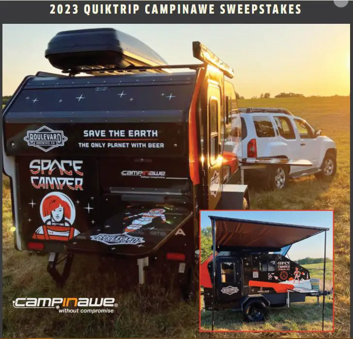 Boulevard Camp Under Stars Sweepstakes - Win A Camping Trip & $100 Gift Card