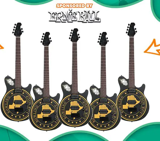 Bowling For Soup Guitar Giveaway - Win 1 Of 2 Bowling For Soup Guitars