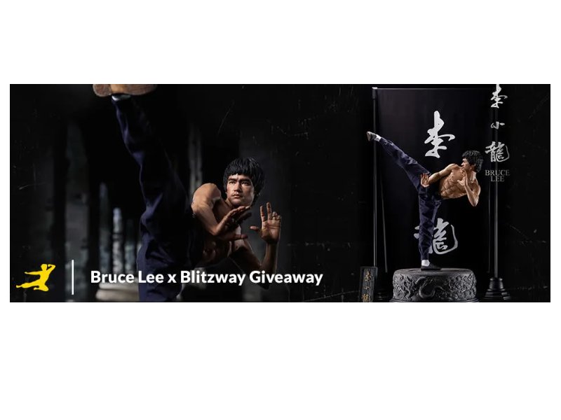 Bruce Lee X Blitzway Giveaway - Win A Bruce Lee Statue