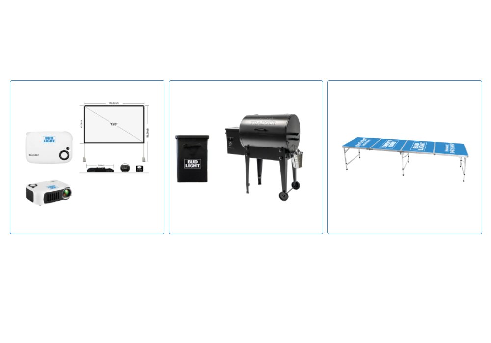 Bud Light Summer Keep It Easy - Win A Traeger Grill, Projector With Screen & More