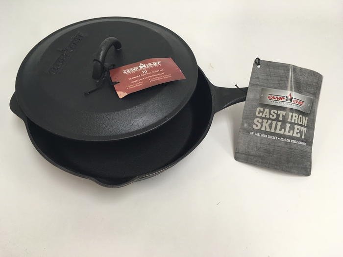 Camp Chef Cast Iron Skillet and Lid Set Giveaway