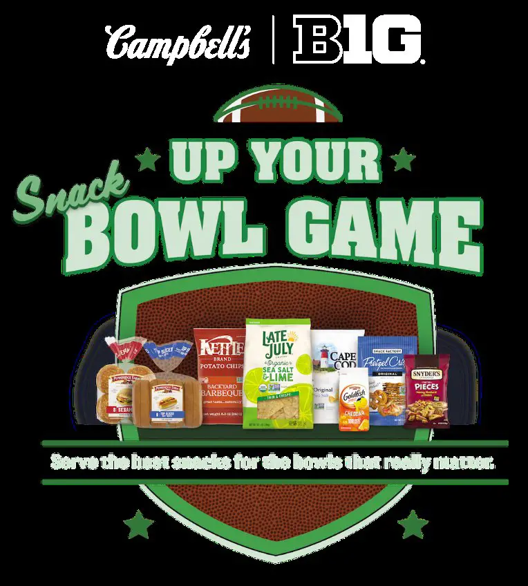 Campbell’s Regional Big Ten Conference Sweepstakes - Win A Trip For 2 To The Big Ten Football Championship Game In Indianapolis, IN