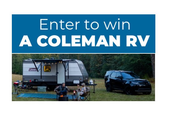 Camping World Coleman RV Giveaway - Win A $17,000 Coleman RV {3 Winners}