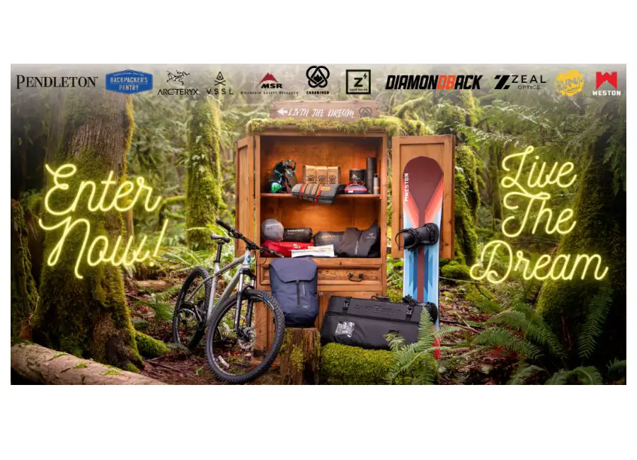 Carabiner Coffee Living The Dream Giveaway - Win Coffee, Outdoor Gear & More